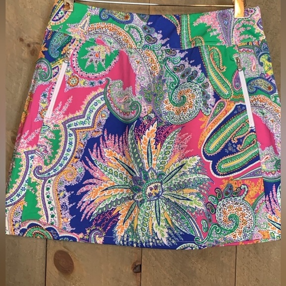 Polo Ralph Lauren paisley print skort Size XL (16) - Picture 4 of 11